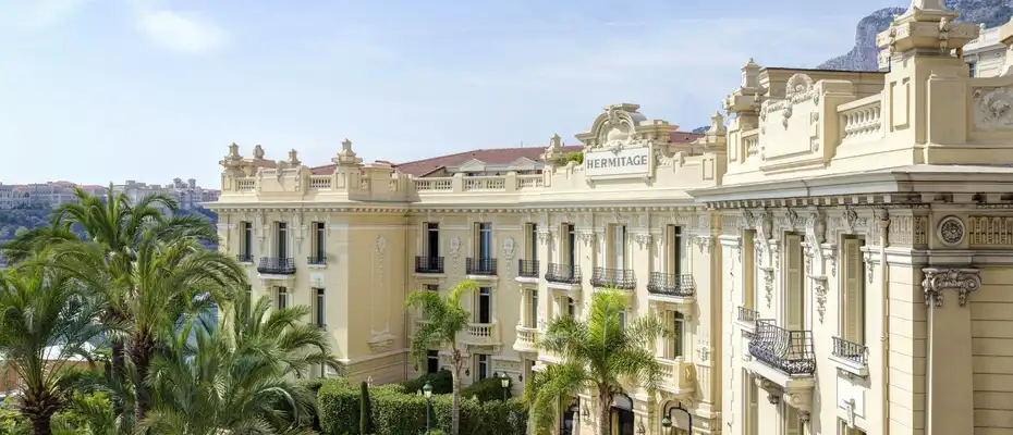 Hôtel Hermitage Monte-Carlo Façade Excelsior